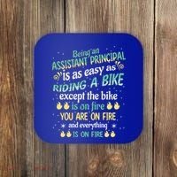 Administrative Professional Assistant Principal Teacher Funny Gift Coaster thumb 0