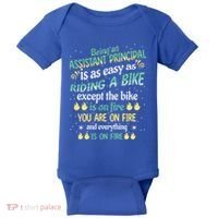 Administrative Professional Assistant Principal Teacher Funny Gift Baby Bodysuit thumb 0