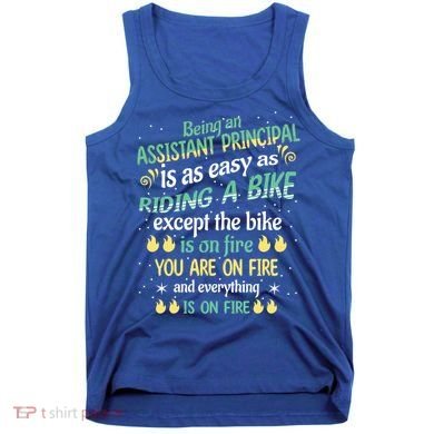Administrative Professional Assistant Principal Teacher Funny Gift Tank Top