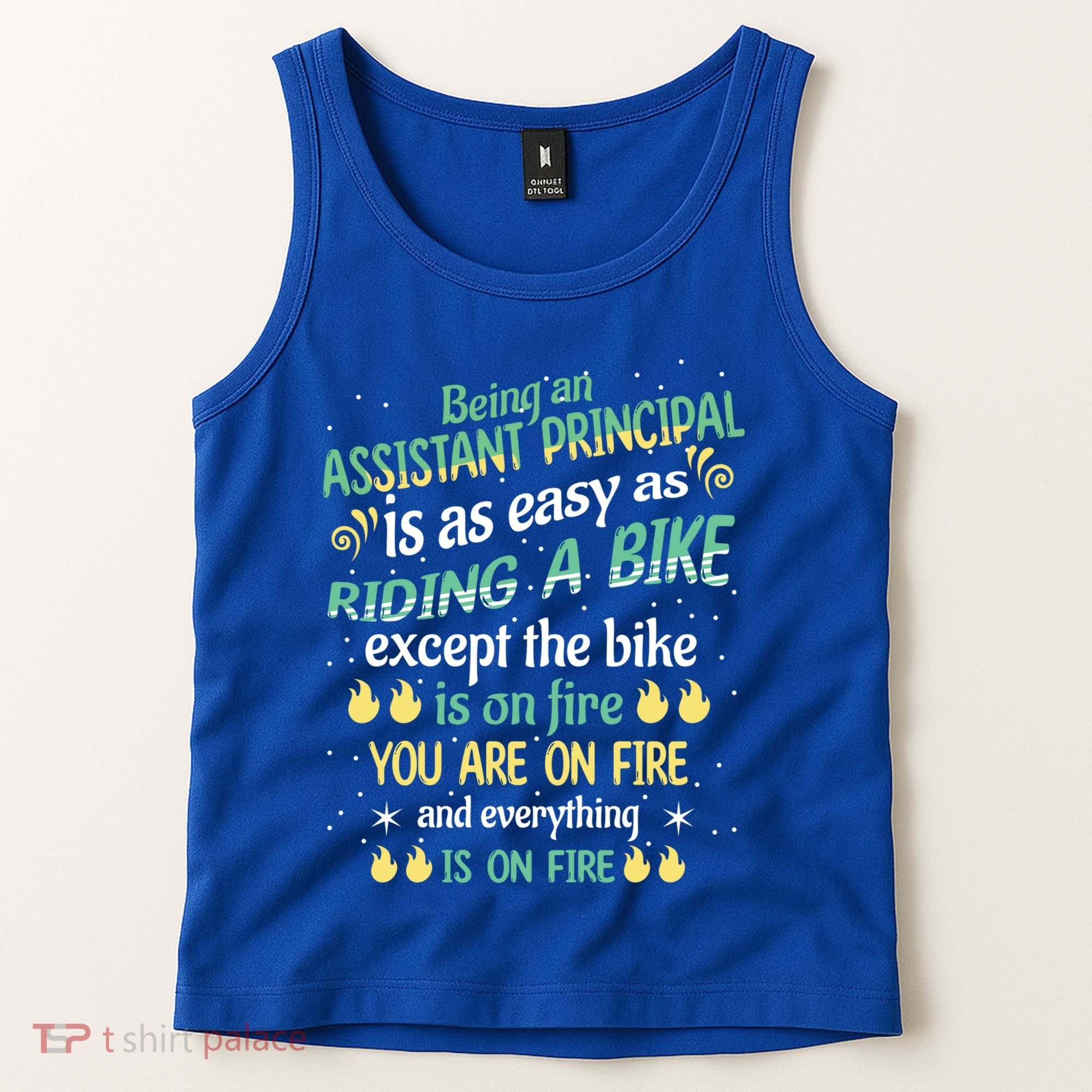 Administrative Professional Assistant Principal Teacher Funny Gift Tank Top