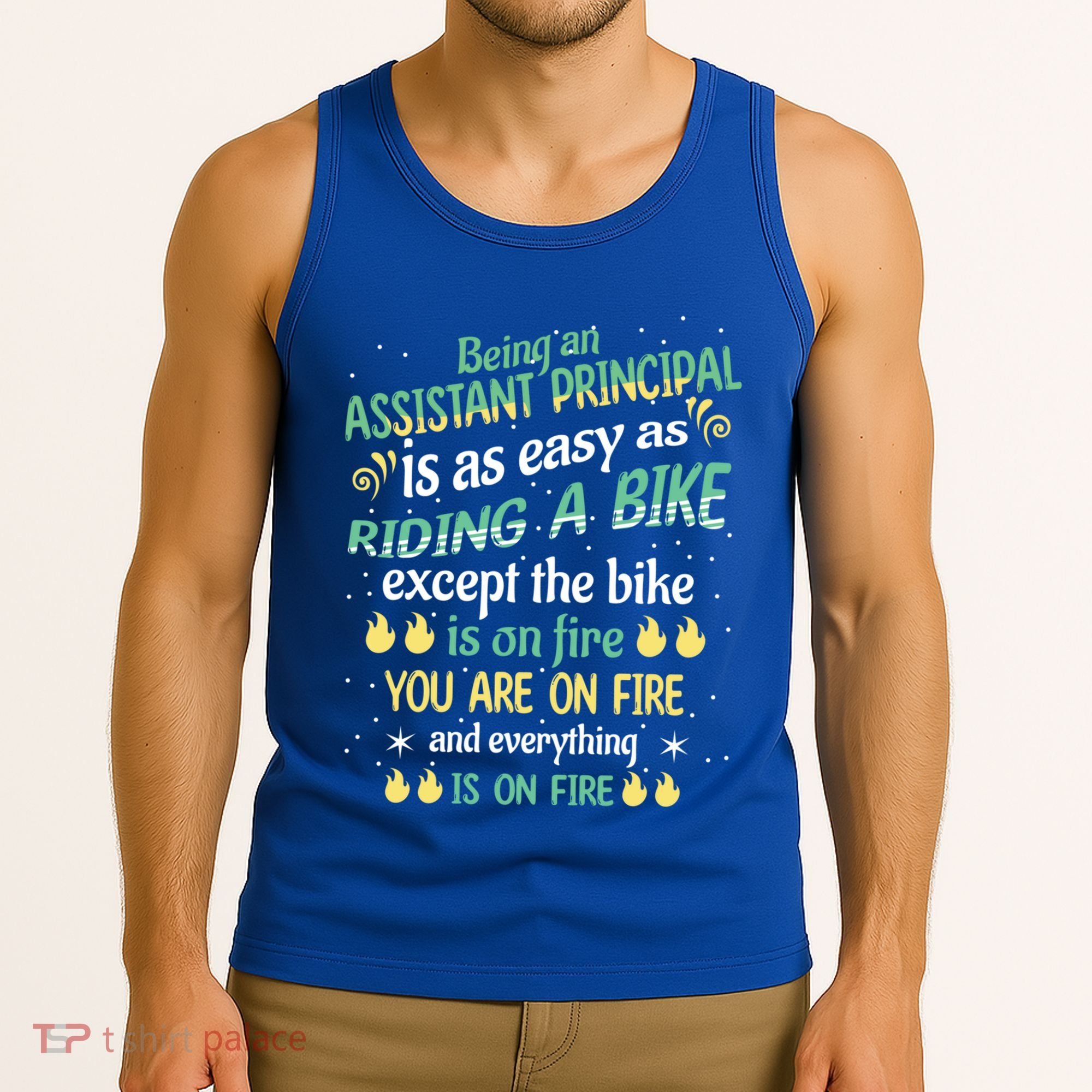 Administrative Professional Assistant Principal Teacher Funny Gift Tank Top