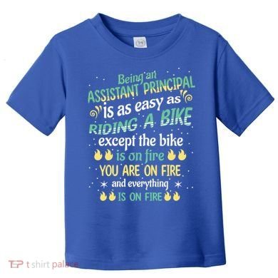 Administrative Professional Assistant Principal Teacher Funny Gift Toddler T-Shirt