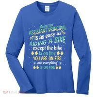 Administrative Professional Assistant Principal Teacher Funny Gift Women's Long Sleeve Shirt thumb 0
