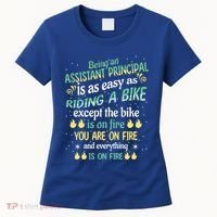 Administrative Professional Assistant Principal Teacher Funny Gift Women's T-Shirt thumb 0