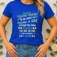 Administrative Professional Assistant Principal Teacher Funny Gift Women's T-Shirt thumb 2