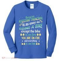 Administrative Professional Assistant Principal Teacher Funny Gift Kids Long Sleeve Shirt thumb 0