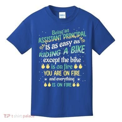 Administrative Professional Assistant Principal Teacher Funny Gift Kids T-Shirt