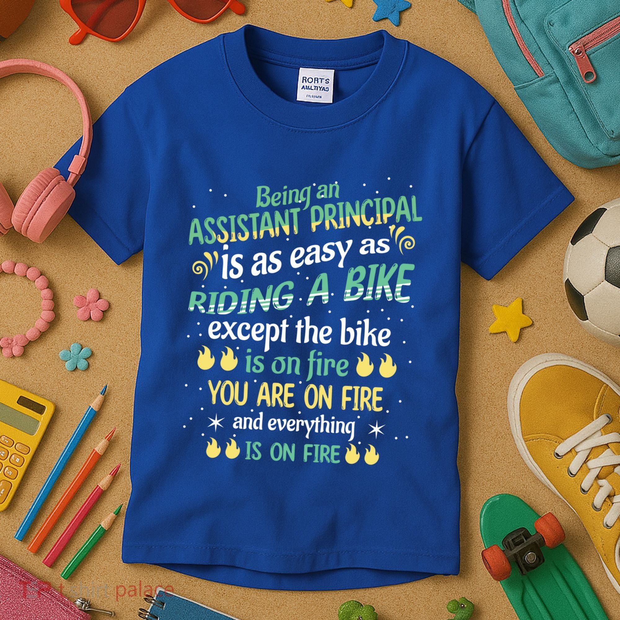 Administrative Professional Assistant Principal Teacher Funny Gift Kids T-Shirt