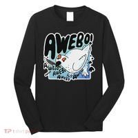 Awebo Ptarmigan Arctic Cute Bird Internet Meme Funny Chicken Long Sleeve Shirt thumb 0