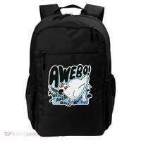 Awebo Ptarmigan Arctic Cute Bird Internet Meme Funny Chicken Backpack thumb 0