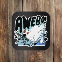 Awebo Ptarmigan Arctic Cute Bird Internet Meme Funny Chicken Coaster thumb 0
