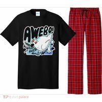 Awebo Ptarmigan Arctic Cute Bird Internet Meme Funny Chicken Pajama Set thumb 0