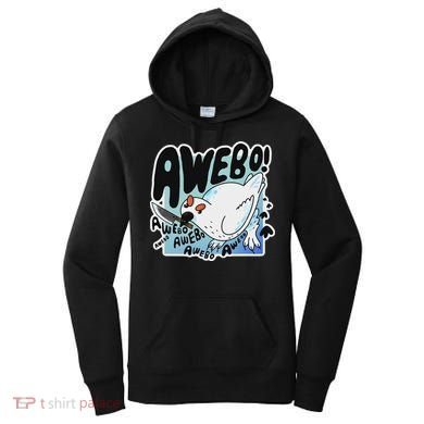 Awebo Ptarmigan Arctic Cute Bird Internet Meme Funny Chicken Women's Hoodie