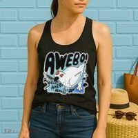 Awebo Ptarmigan Arctic Cute Bird Internet Meme Funny Chicken Women's Tank Top thumb 2