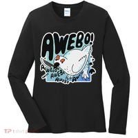 Awebo Ptarmigan Arctic Cute Bird Internet Meme Funny Chicken Women's Long Sleeve Shirt thumb 0