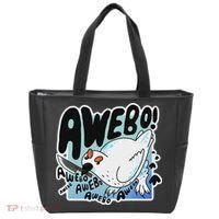 Awebo Ptarmigan Arctic Cute Bird Internet Meme Funny Chicken Tote Bag thumb 0