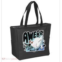 Awebo Ptarmigan Arctic Cute Bird Internet Meme Funny Chicken Tote Bag thumb 2