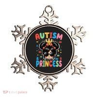 Autism Princess Afro Bow Daughter Autism Awareness Ornament thumb 0