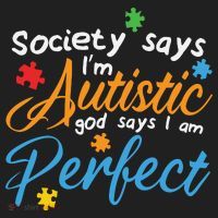 Autism Perfect Autism Awareness, Autism Puzzle Beanie thumb 2