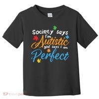 Autism Perfect Autism Awareness, Autism Puzzle Toddler T-Shirt thumb 0