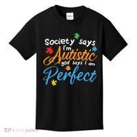 Autism Perfect Autism Awareness, Autism Puzzle Kids T-Shirt thumb 0