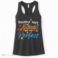Autism Perfect Autism Awareness, Autism Puzzle Women's Tank Top thumb 0
