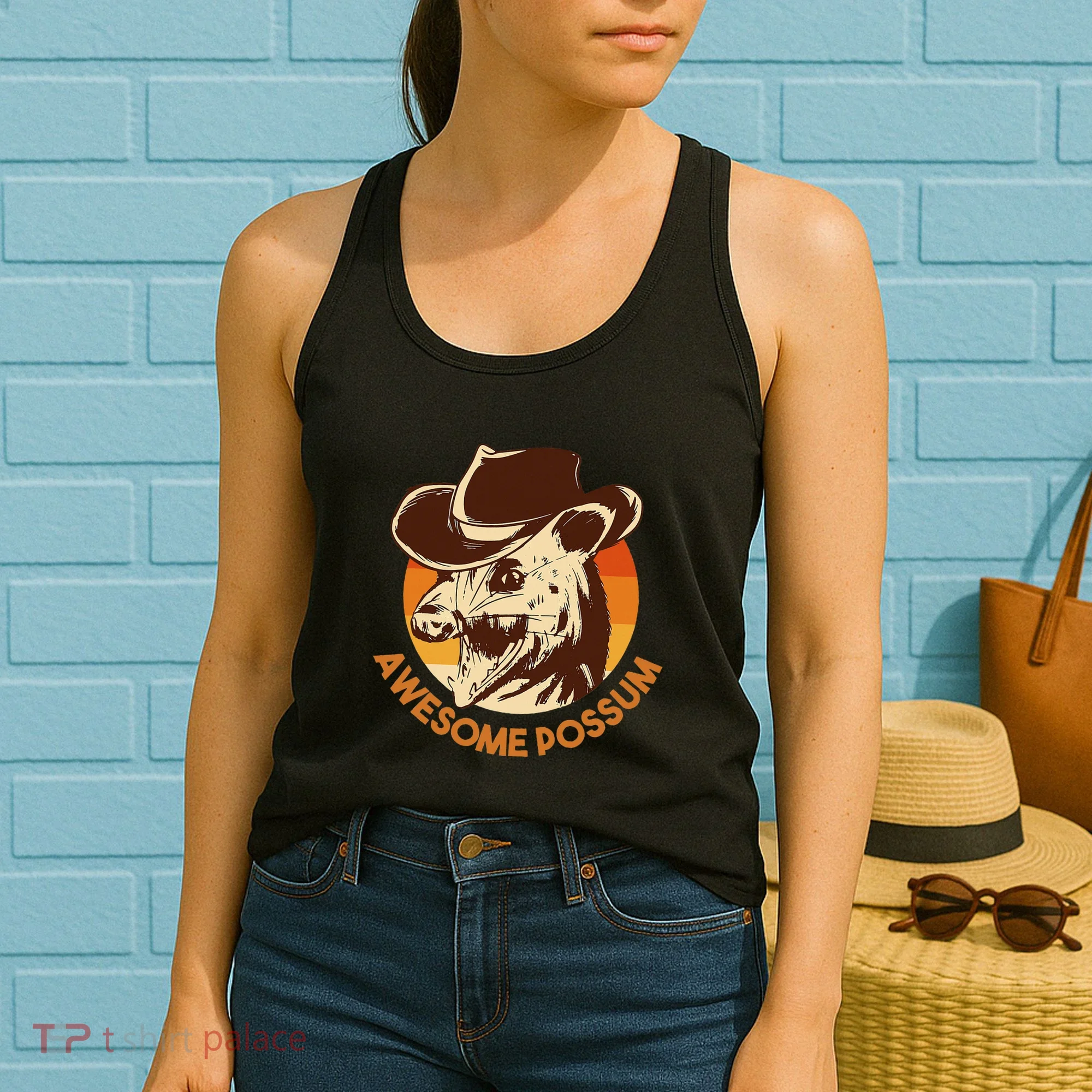 Awesome Possum Women's Tank Top