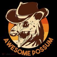 Awesome Possum Baby Bodysuit thumb 2