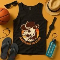 Awesome Possum Tank Top thumb 4