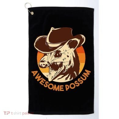 Awesome Possum Golf Towel