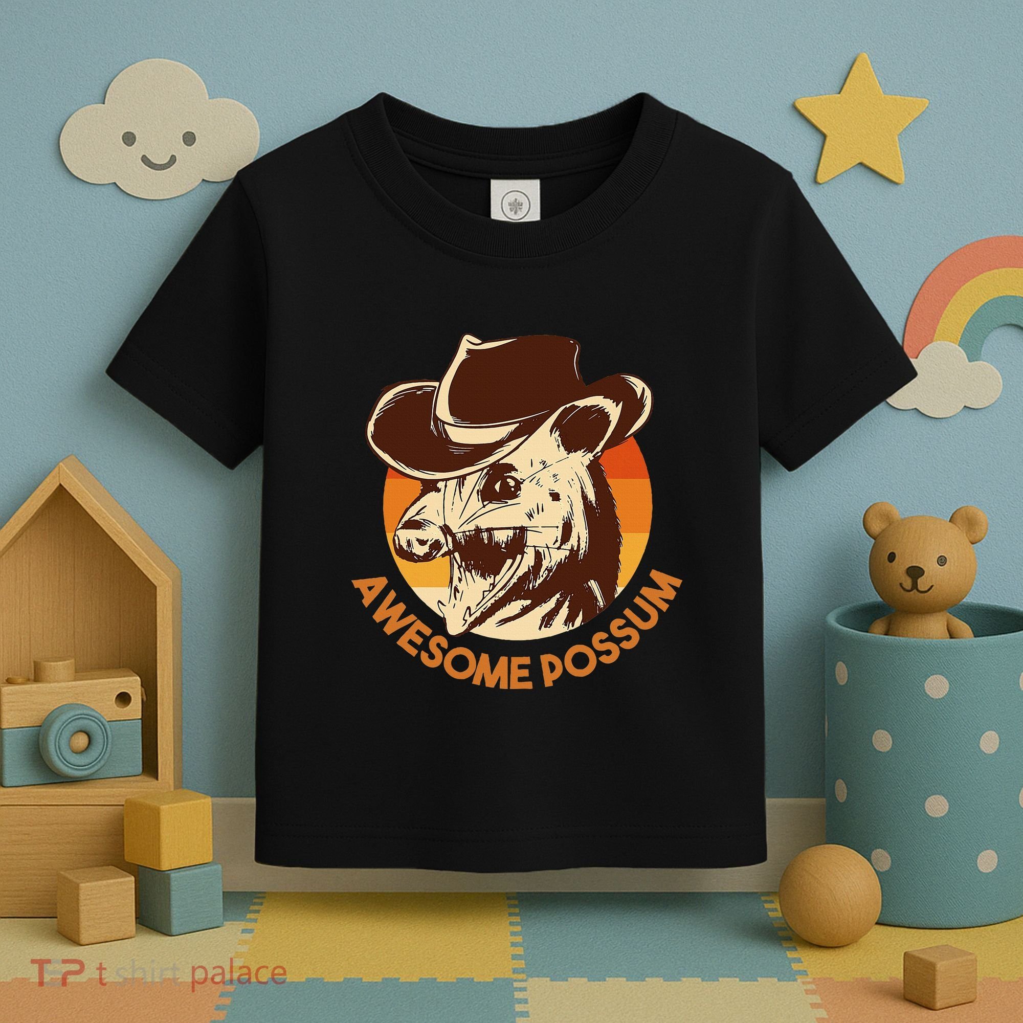 Awesome Possum Toddler T-Shirt