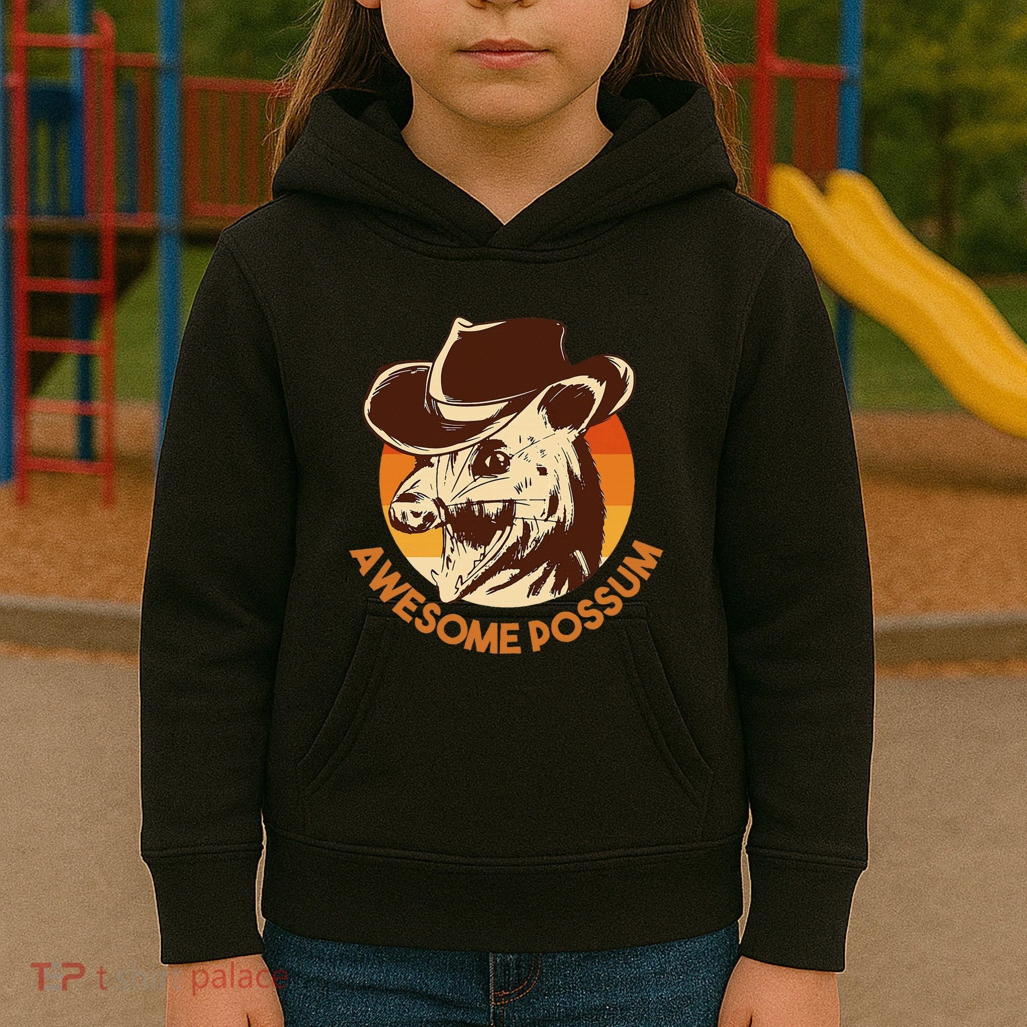 Awesome Possum Kids Hoodie