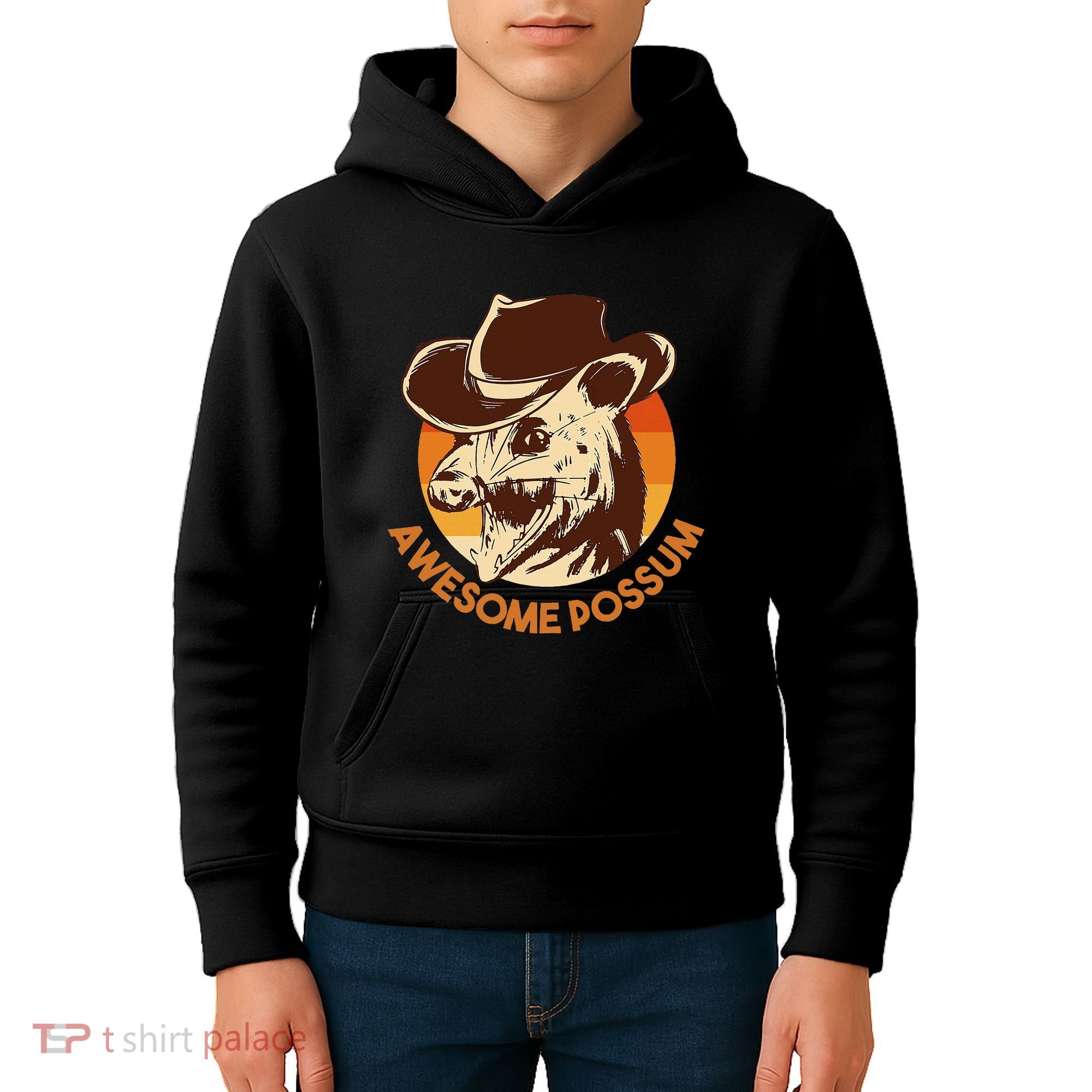 Awesome Possum Kids Hoodie