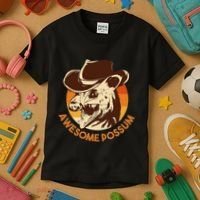 Awesome Possum Kids T-Shirt thumb 3