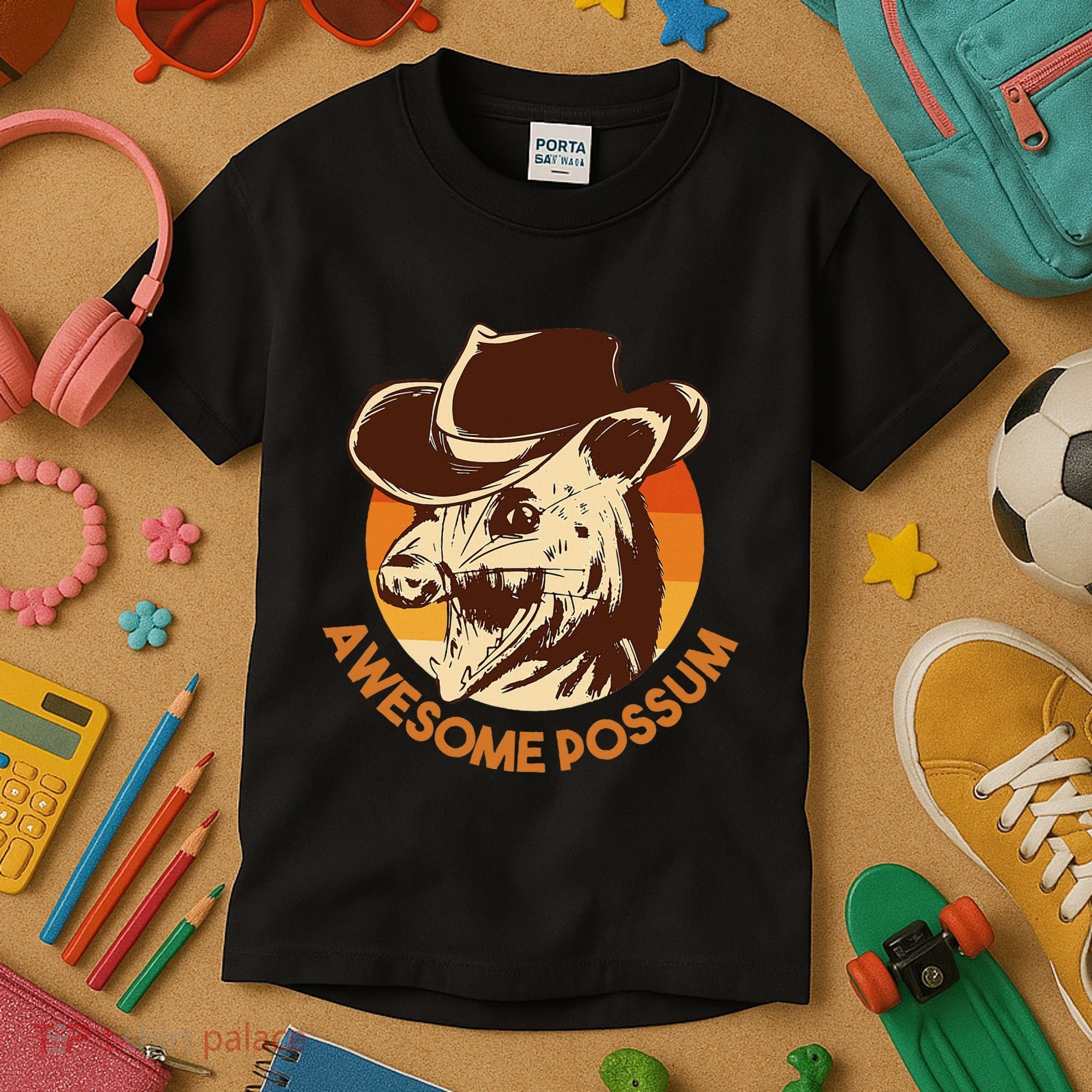 Awesome Possum Kids T-Shirt