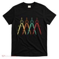 Architect Protractor Architecture Art Architectural T-Shirt thumb 0