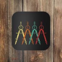Architect Protractor Architecture Art Architectural Coaster thumb 0