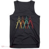 Architect Protractor Architecture Art Architectural Tank Top thumb 0