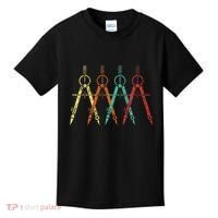 Architect Protractor Architecture Art Architectural Kids T-Shirt thumb 0