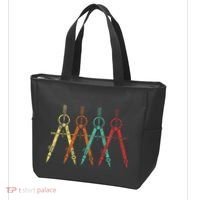 Architect Protractor Architecture Art Architectural Tote Bag thumb 3
