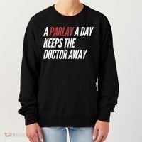 A Parlay A Day Funny Gambling Sports Betting TShirt Women's Sweatshirt thumb 0