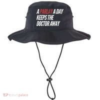 A Parlay A Day Funny Gambling Sports Betting TShirt Bucket Hat thumb 0