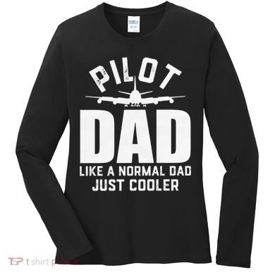 Aircraft Pilot Women's Long Sleeve Shirt