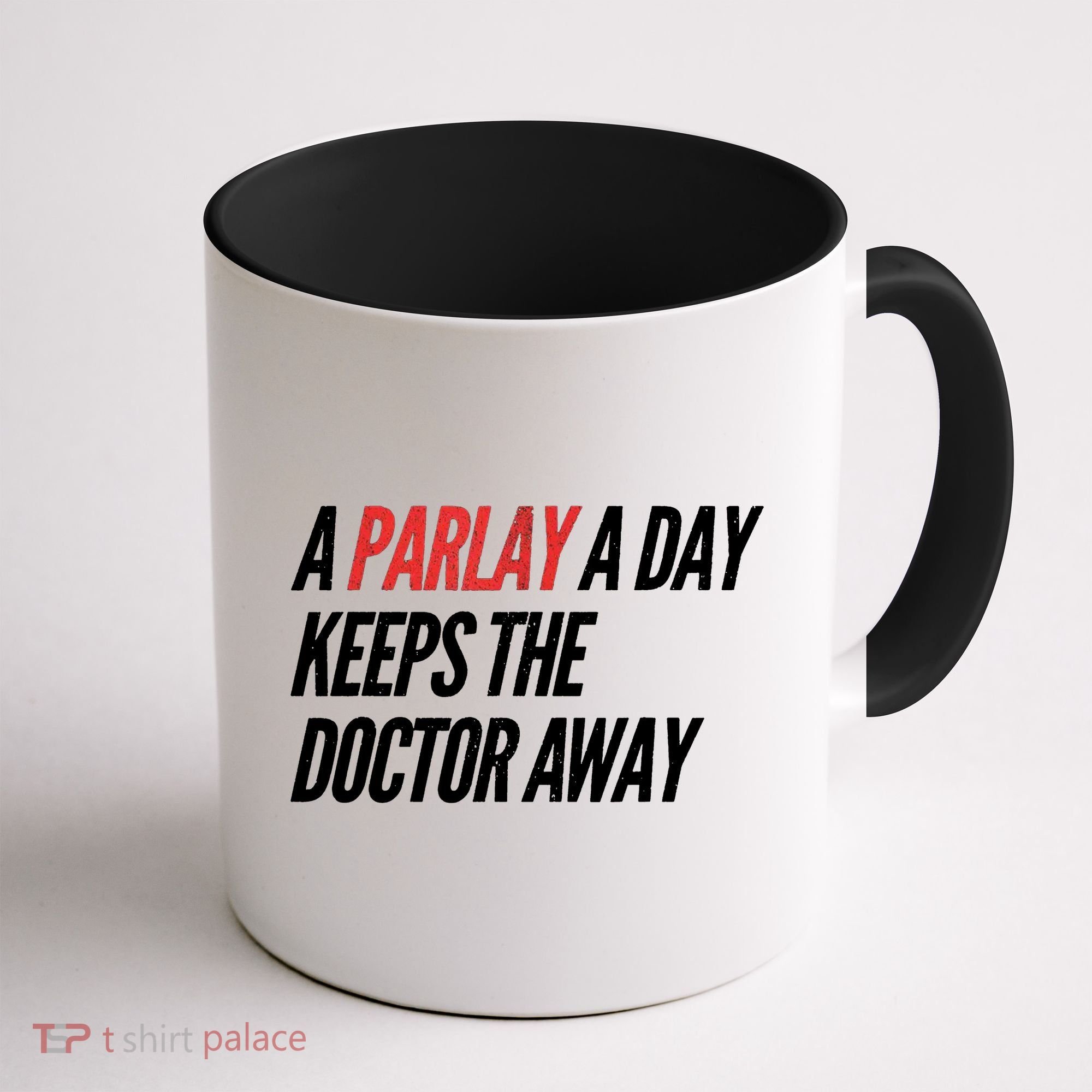 A Parlay A Day Funny Gambling Sports Betting Coffee Mug