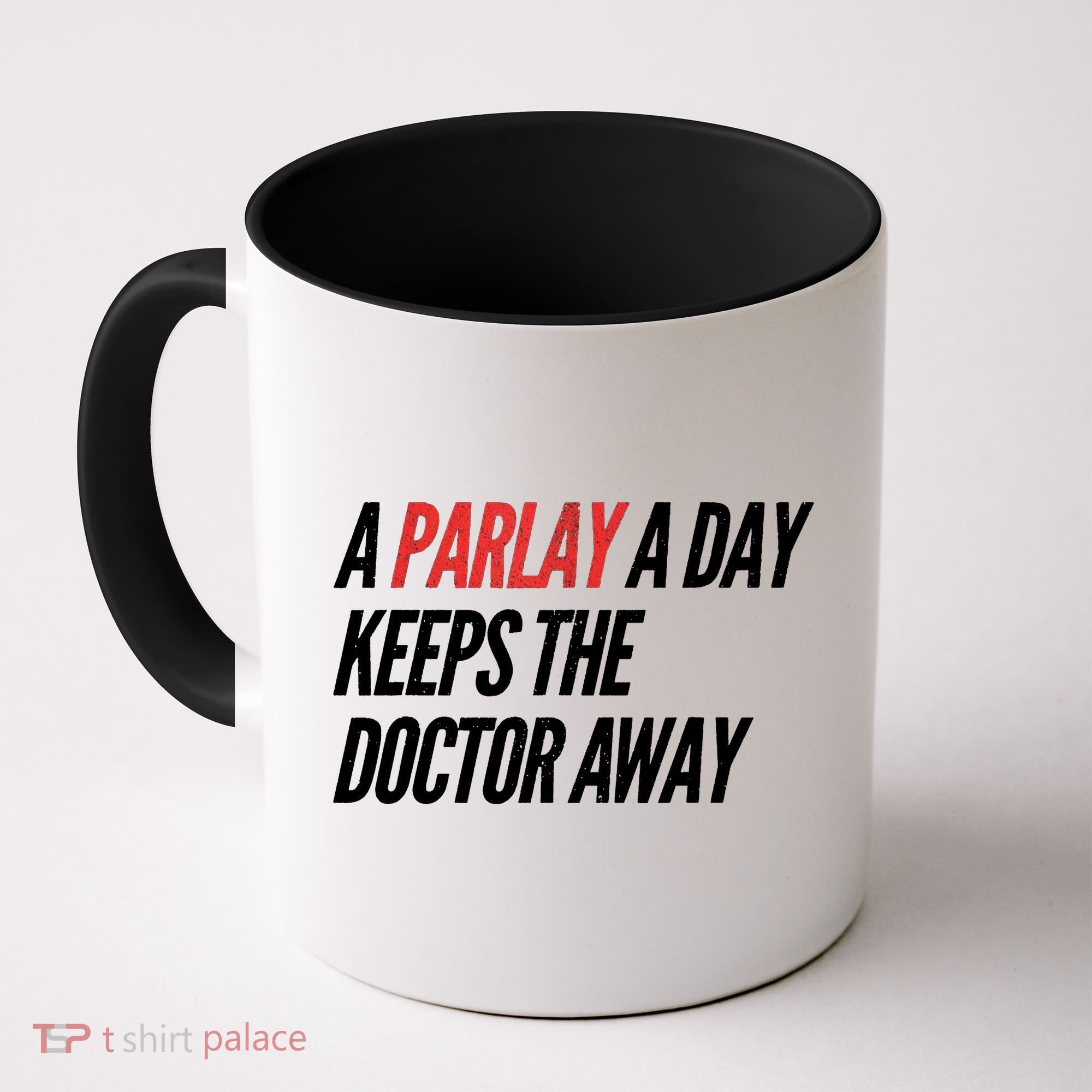 A Parlay A Day Funny Gambling Sports Betting Coffee Mug