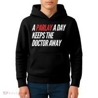 A Parlay A Day Funny Gambling Sports Betting Kids Hoodie thumb 4