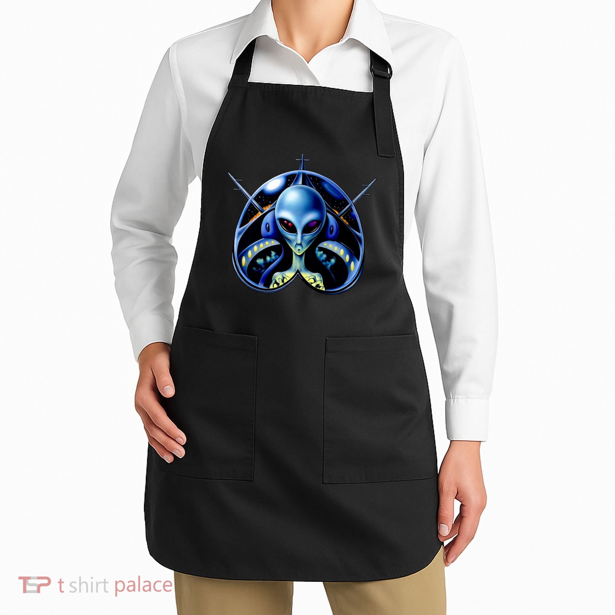 Alien Pilot Apron
