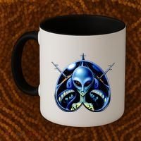 Alien Pilot Coffee Mug thumb 2