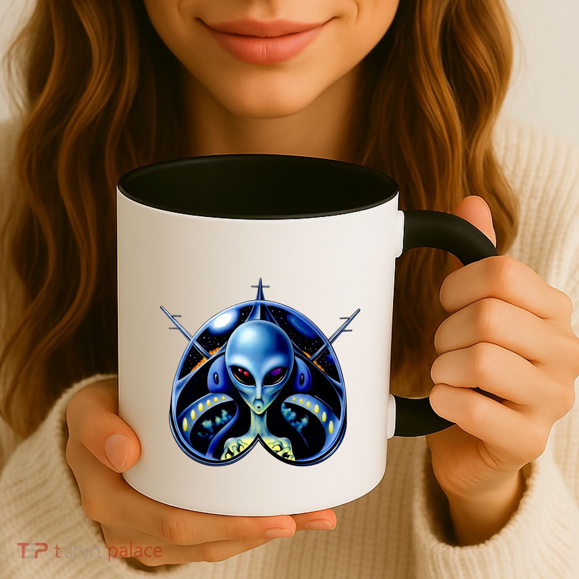 Alien Pilot Coffee Mug