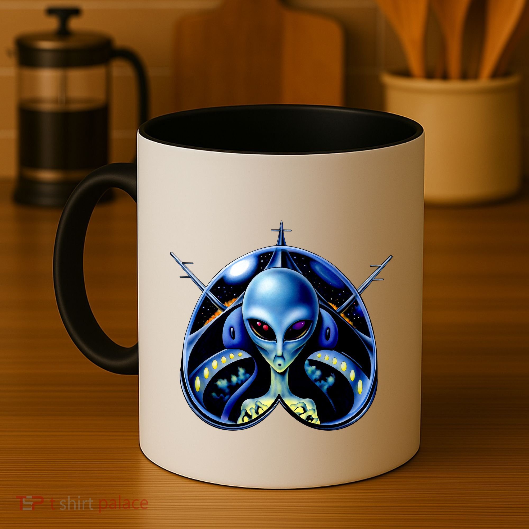 Alien Pilot Coffee Mug